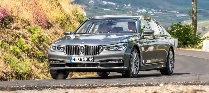 BMW الفئة السابعة تبرز ملامحها في صور جديدة مثيرة ومميزة