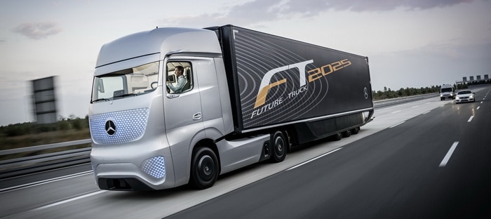 مرسيدس 2025 Concept Truck . . العودة من المستقبل