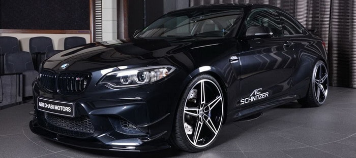 BMW M2 بلون الياقوت الأسود وتعديل AC Schnitzer تعرض للبيع في أبوظبي