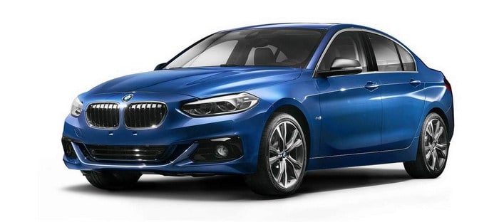 BMW الفئة الأولي سيدان تنطلق في المكسيك بجانب الصين