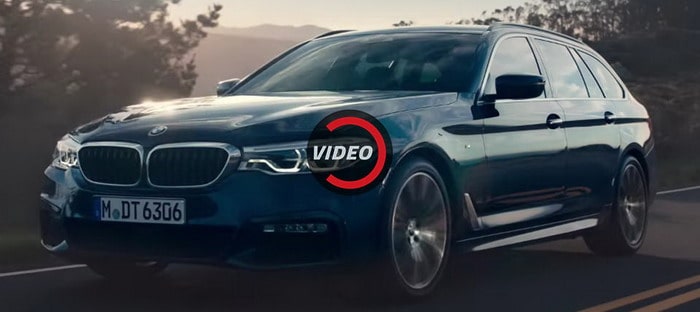 BMW الفئة الخامسة تورينج الجديدة كلياً تظهر في أول فيديو