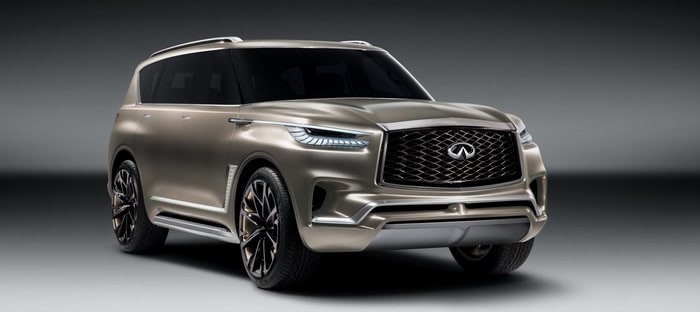 انفنيتي QX80 Monograph تستعرض ملامح سيارة كبيرة متعددة الاستخدامات