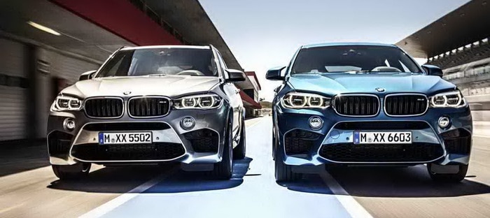 BMW X5 M و X6 M موديل 2015 يخرجان رسمياً للنور بقوة 567 حصان