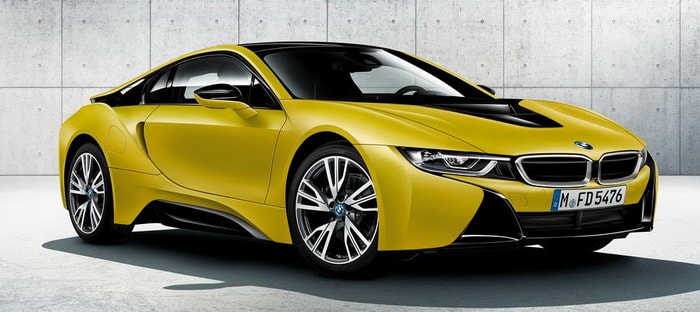 BMW i8 Protonic Frozen Yellow Edition تظهر للنور قبل معرض شانغهاي