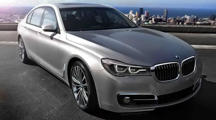 BMW الفئة السابعة موديل 2016 تحصل علي حقها في الوجود بشكل تخيلي