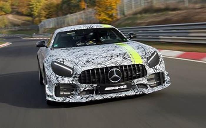 مرسيدس AMG GT R Pro تظهر بصورة تشويقية قبل معرض لوس انجلوس