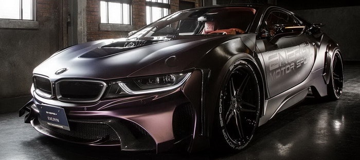 BMW i8 Dark Knight Edition . . سيارة معدلة حصرية لليابان فقط