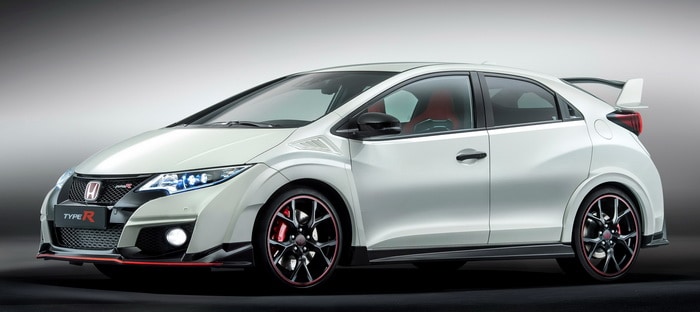 هوندا سيفيك Type R الجديدة كلياً بقوة 310 حصان تتحدي النربرجرينج من بوابة جنيف 2015