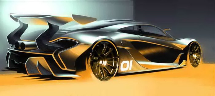 ماكلارين P1 GTR السباقية تظهر في صور تخيلية رسمية