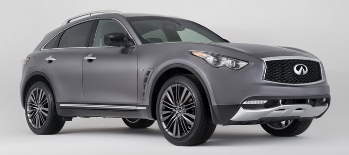 انفنيتي تقدم QX70 Limited موديل 2017 قبل العرض الأول في نيويورك