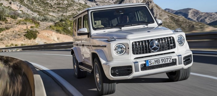 فيديو : مرسيدس AMG G63 الجديدة كلياً تستعرض قدراتها