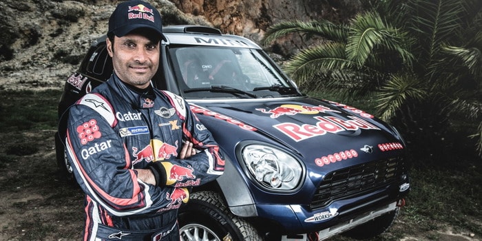 ناصر العطية سيتولّى قيادة سيّارة MINI ALL4 Racing في سباق رالي داكار 2015