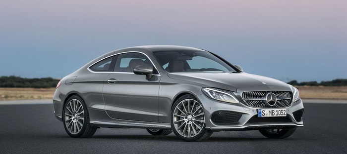 مرسيدس C-Class كوبيه الجديدة . . لوحة فنية خاصة تتألق في دبي