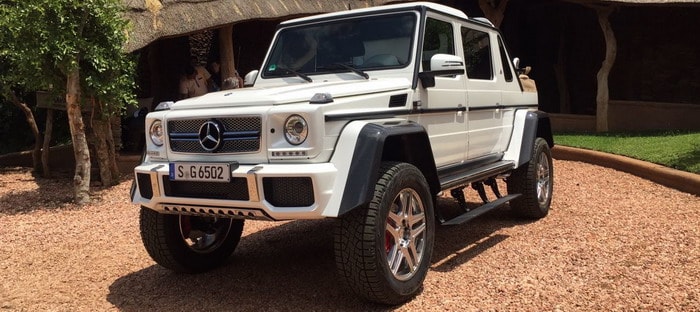 مرسيدس مايباخ G650 Landaulet الجديدة تظهر بشكل مفاجيء بفخامة غير عادية