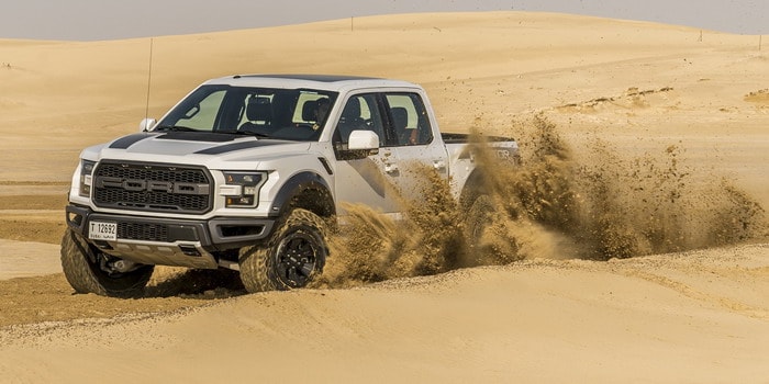 فورد F-150 رابتر 2017 تقتحم الشرق الأوسط