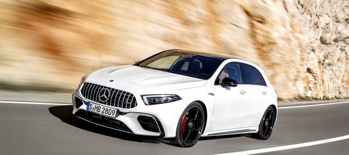 مرسيدس AMG A45 موديل 2019 تظهر في صور تخيلية