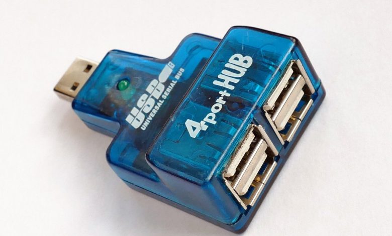 مواصفات موزع الناقل التسلسلي العالمي USB Hub