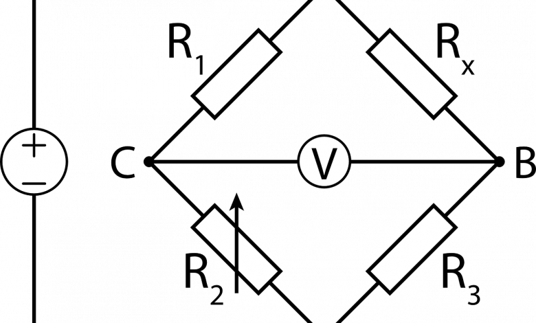 دائرة جسر ويتستون – Wheatstone Bridge Circuit