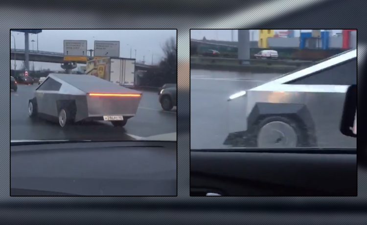 فيديو : روسي يصنع نسخة مقلدة من تسلا سايبرتراك الجديدة