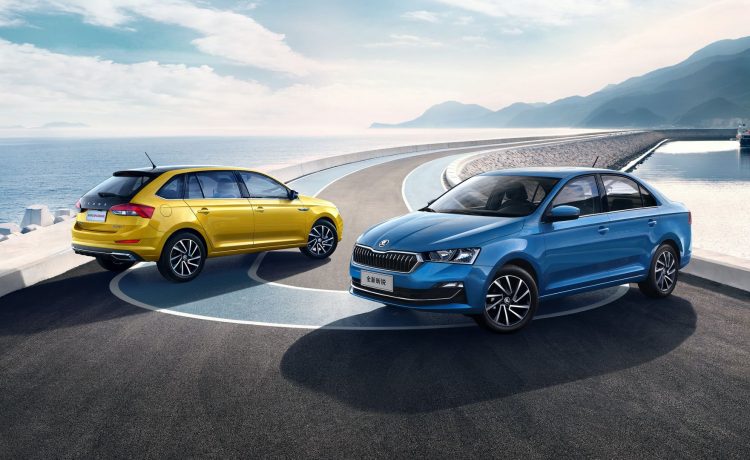 ظهور تشكيلة سكودا رابيد المحسنة لأول مرة في الصين