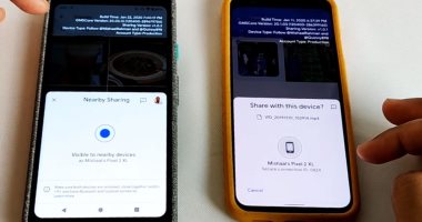 كيفية مشاركة الملفات والمستندات بين هواتف أندرويد باستخدام ميزة Nearby Share