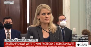 تقرير: مجلس رقابة فيس بوك يجتمع مع  فرانسيس هوجن