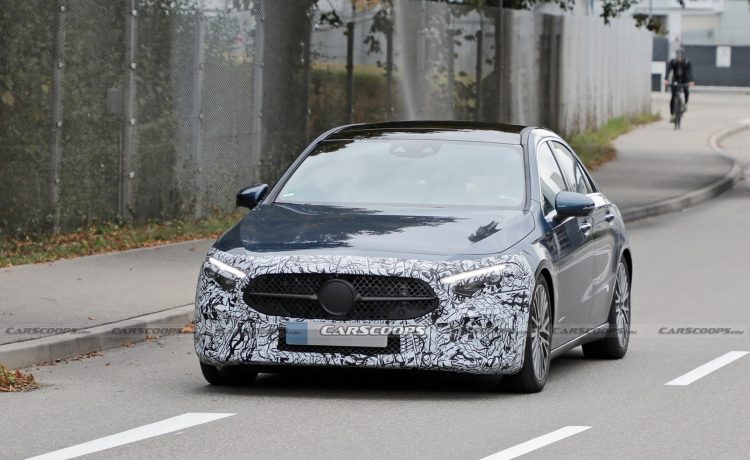 رصد مرسيدس AClass فيس ليفت 2022