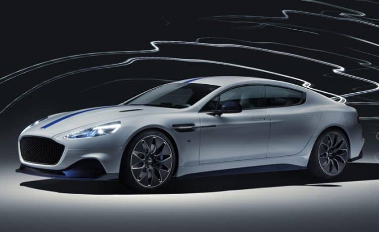 أستون مارتن تطلق أول سياراتها الكهربائية رابيد E