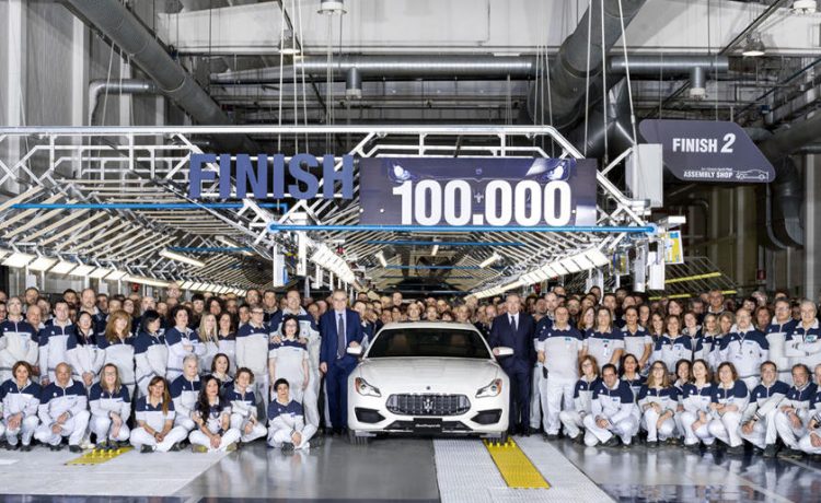 مازيراتي تصل الي علامة فارقة بتصنيع 100 ألف نسخة من جيبلي