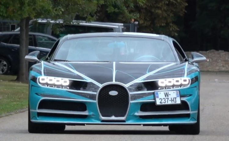 فيديو : بوجاتي تختبر اصدار جديد غامض من شيرون !!