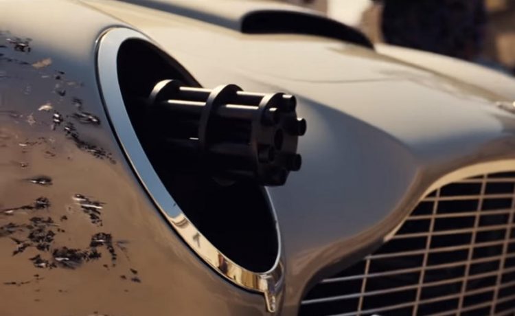 سيارة جيمس بوند أستون مارتن في أحدث أفلامه تحمل مسدسات مثيرة