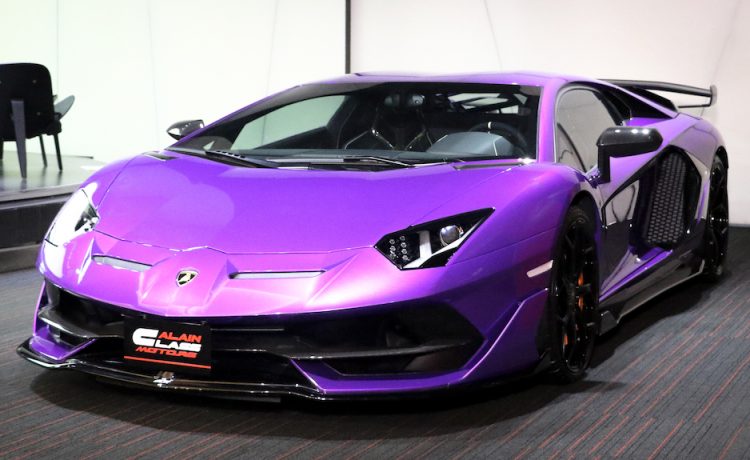 لامبورجيني أفينتادور SVJ تظهر للبيع في دبي