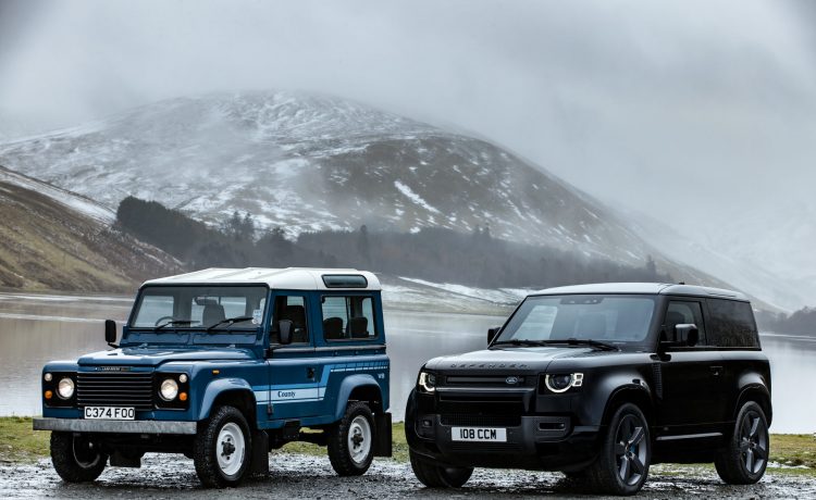 لاندروفر ديفندر V8 موديل 2022 تصل بقوة 518 حصان