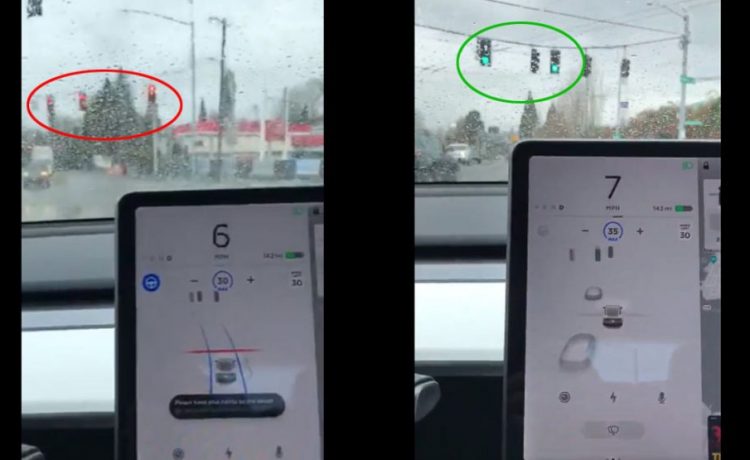 سيارات تسلا يمكنها الآن التوقف عند الإشارات الحمراء وعلامات التوقف