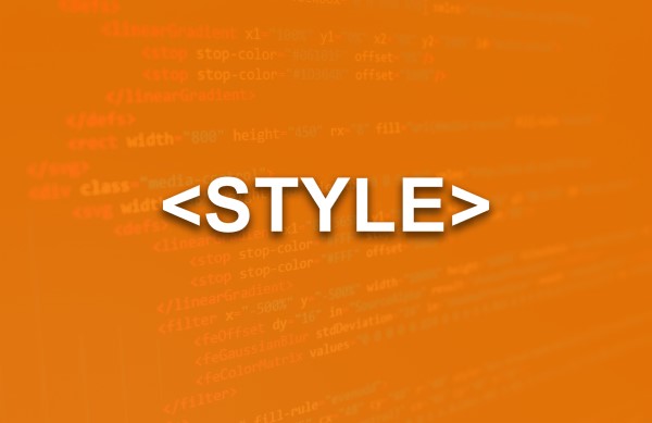 العنصر style