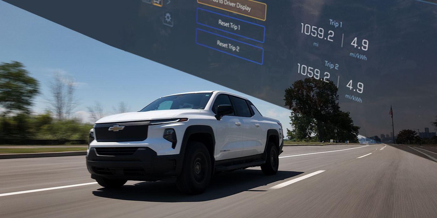 شفروليه سيلفرادو EV تقطع أكثر من 1700 كم بشحنة واحدة محطمةً الرقم القياسي لشركة Lucid