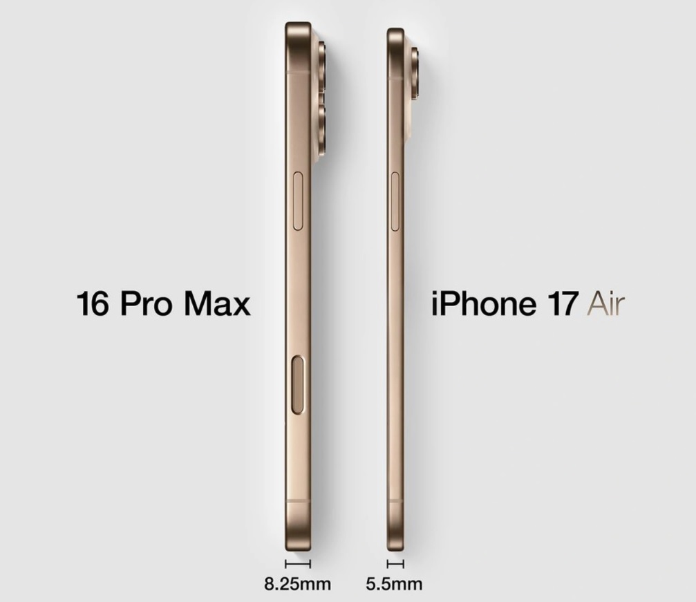 مقارنة شاملة: iPhone Air أم iPhone 17 Pro Max؟ دليلك لاختيار هاتف آبل المثالي
