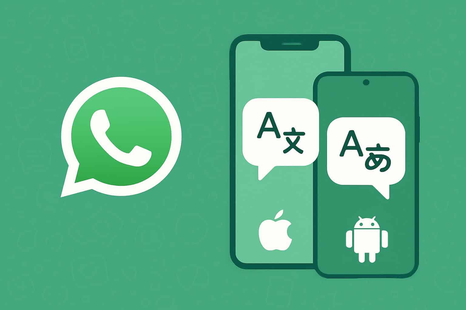 أخيراً واتساب يطلق ميزة ترجمة الرسائل الفورية على هواتف آيفون وأندرويد