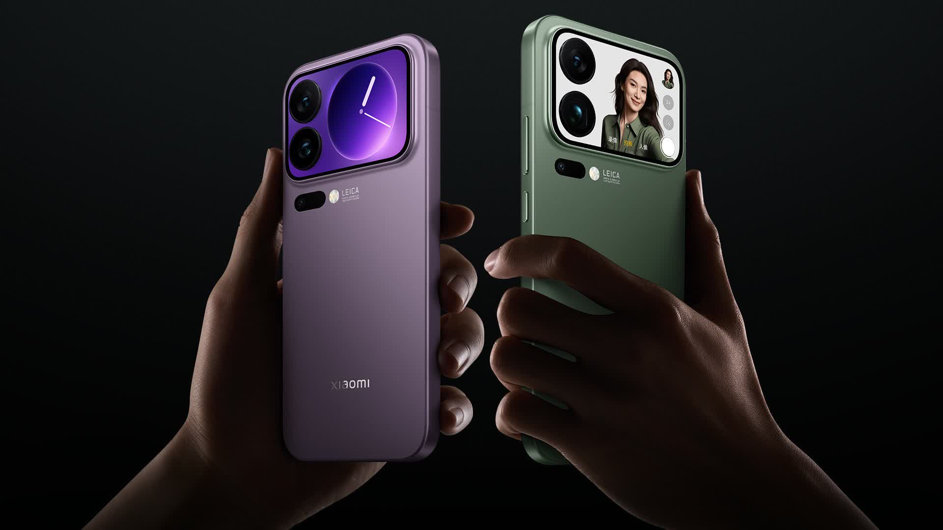 شاومي 17 برو: شاشة خلفية لمنافسة آيفون 17