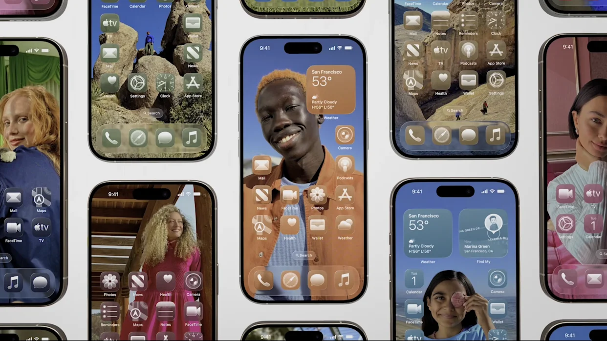 كيفية ضبط شفافية واجهة Liquid Glass في iOS 26.1