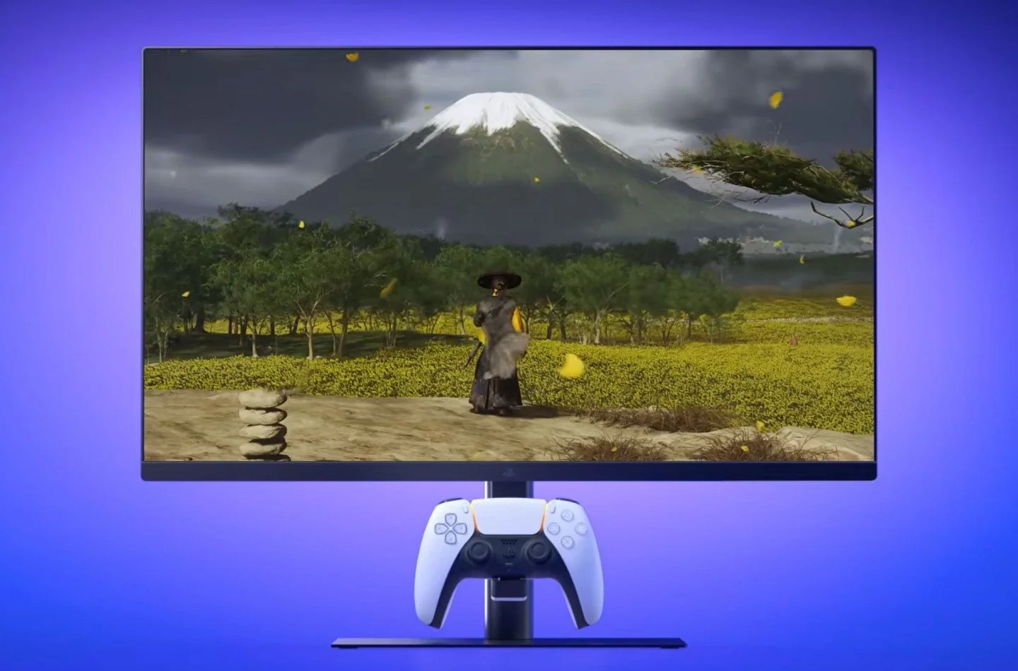 سوني تكشف عن شاشة ألعاب تشحن وحدة تحكم PS5