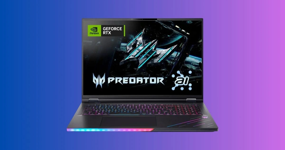 مراجعة حاسوب Acer Predator Helios 18 AI: قوة بطاقة RTX 5080 في هيكل محمول