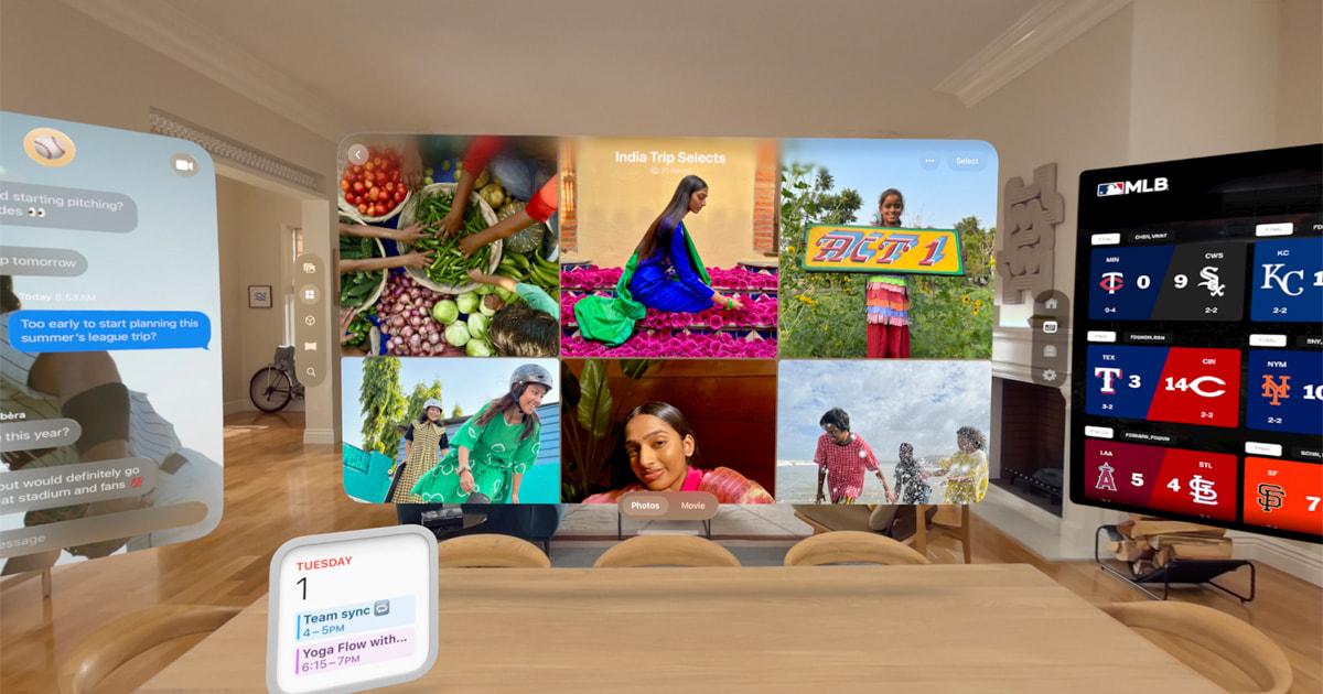 visionOS 26 يُحدث ثورة في Apple Vision Pro بواجهات فضائية ومشاهد ذكاء اصطناعي