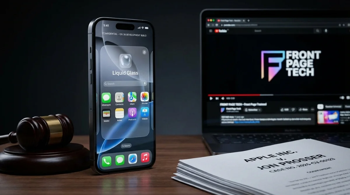 شركة Apple تقاضي صانع المحتوى Jon Prosser بسبب تسريب نظام iOS 26