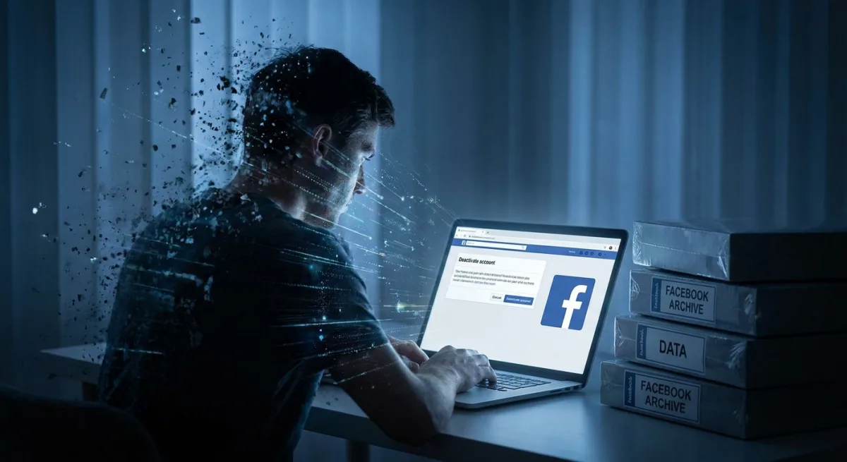 ماذا يحدث عند تعطيل حساب الفيس بوك؟