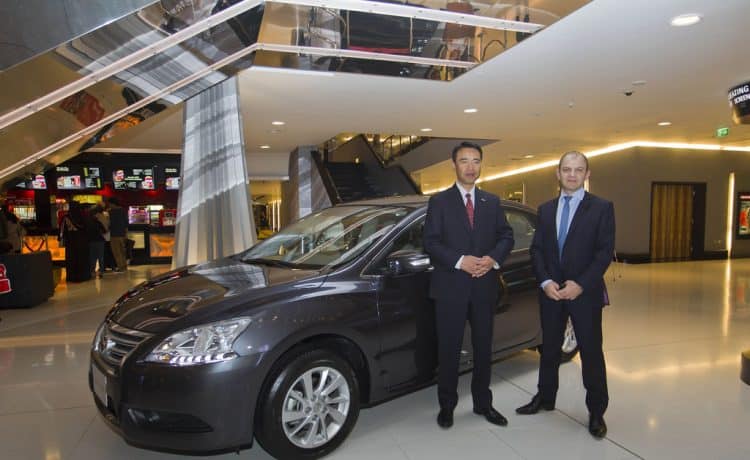 نيسان سنترا الجديدة تحظى بإعجاب كبير في أول عرض لمواصفاتها ومزاياها