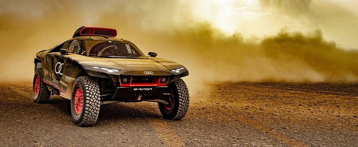 أودي تبدأ تجميع سيارات RS Q etron المخصصة لرالي داكار بالسعودية