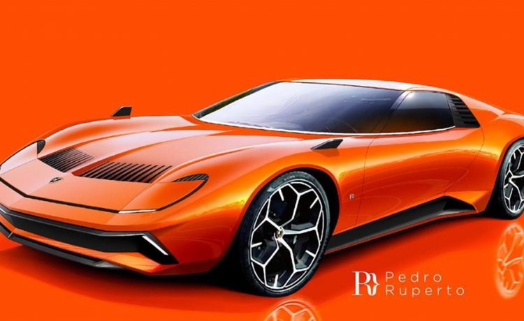 تصور تخيلي لسيارة لامبورجيني ميورا العصرية