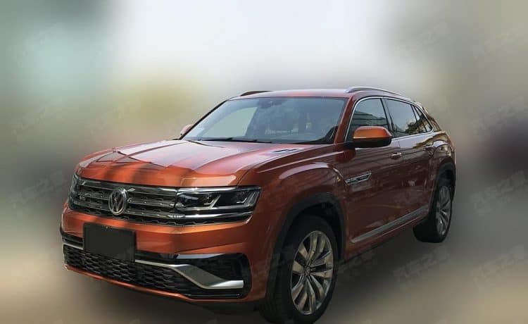 فولكس فاجن أطلس تيرامونت الجديدة كوبيه تظهر قبل العرض في شنغهاي