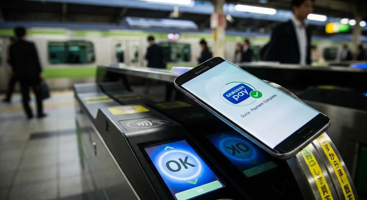 طراز Galaxy S27 يكسر أخيراً احتكار Apple لمدفوعات النقل في اليابان